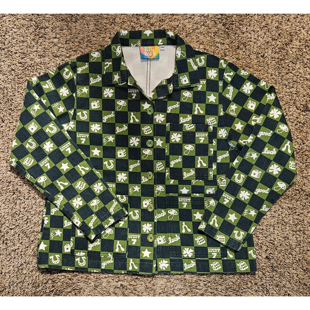 Big Bud Press Green Lucky Work Jacket XXS